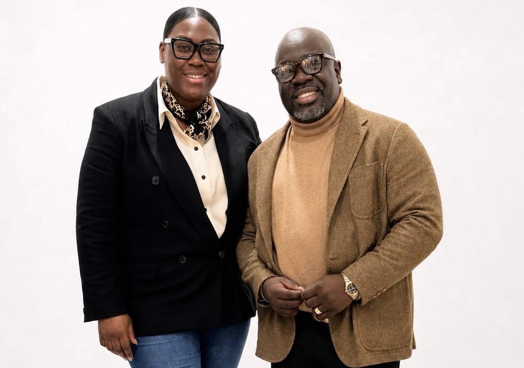 Senior Pastor Gideon Agyemang and First Lady Crystal Agyemang